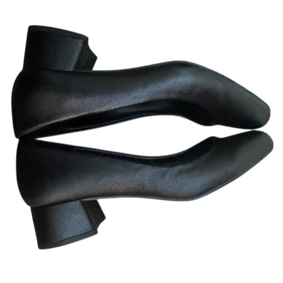 H By HALSTON DejaVu Black Dress Heeled Shoe SZ 7 - Picture 3 of 13